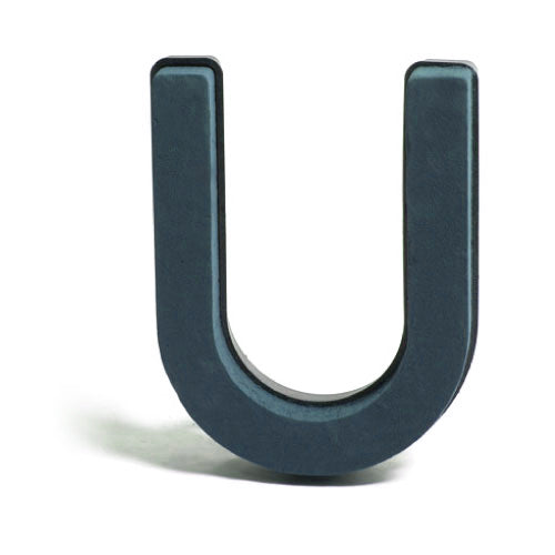Plastic Backed Floral Foam Letter with Clips - U -** Spicer Range **