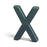 Plastic Backed Floral Foam Letter with Clips - X -** Spicer Range **