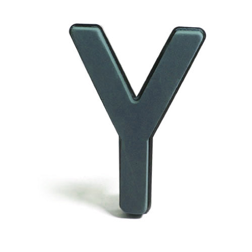 Plastic Backed Floral Foam Letter with Clips - Y -** Spicer Range **