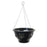 Plastic Hanging Basket with Planting Side Holes - 12 Inch Diameter