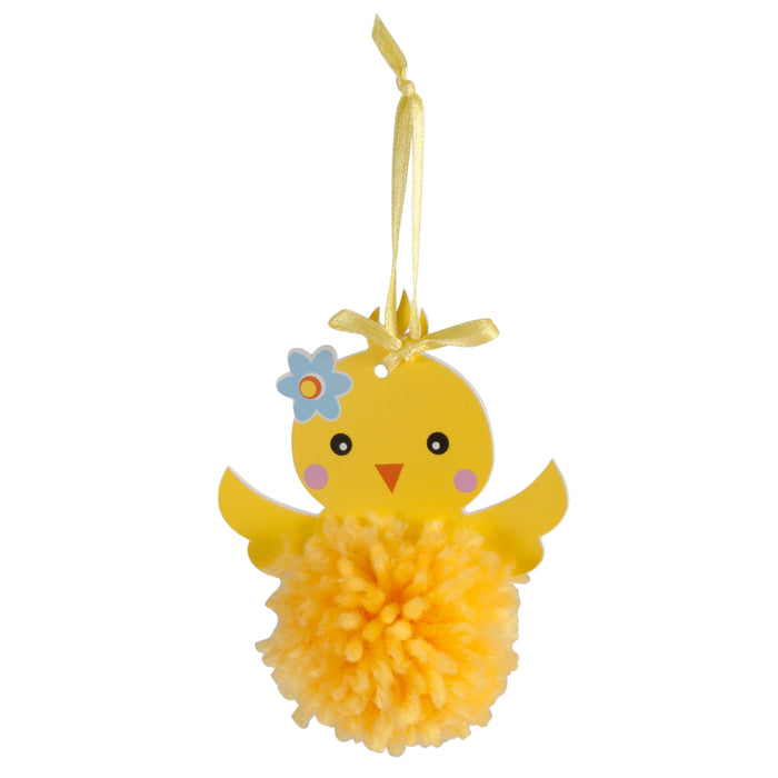 Pom Pom Craft Kit for Kids - Yellow Chick