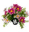 Pre-filled Mixed Daisy Grave Pot - Pink