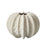 Pumpkin Gourd Ceramic Vase H13.5 x D18.5cm - Natural Cream
