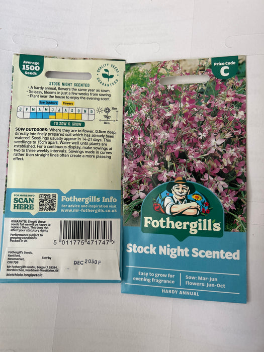 STOCK NIGHT SCENTED Seeds
