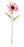 Single Stem Anemone Flower x 44cm - Pink