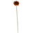 Single Stem Gerbera Flower - Burnt Gold