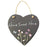 Slate Heart - Home Sweet Home - 20cm