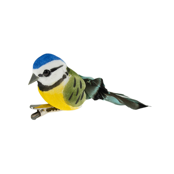 Small Blue Tit on a Clip - Pack of 2