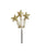 Sparkling Gold Star Pick - 16cm tall