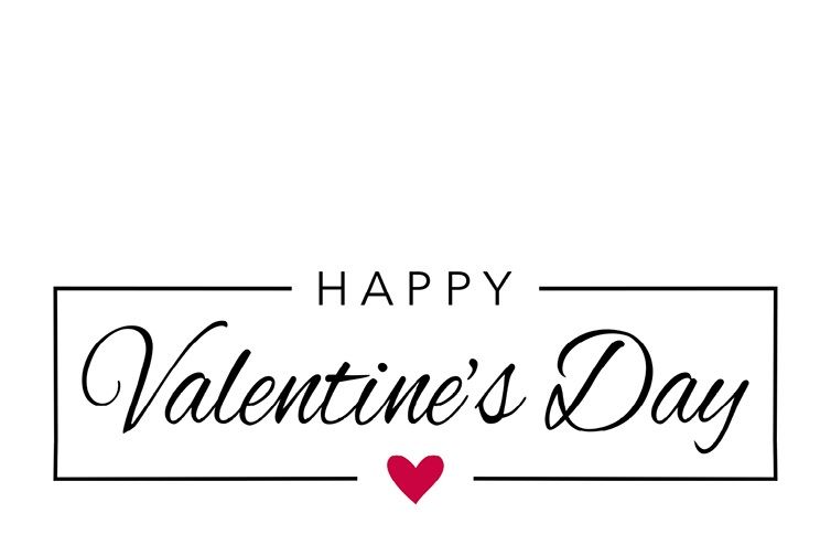 Valentine Florist Message Cards -  Modern - Pack of 50