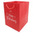 Valentines Day Flower Bag - Red