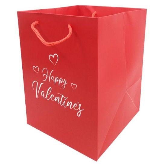 Valentines Day Flower Bag - Red