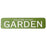 Welcome To Our Garden Metal Sign - 59.5 x15cm