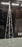 White Metal Round Obelisk with Bird 95cm tall