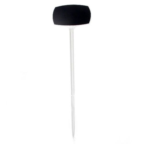 White Bucket Labels with Blackboard - 10 pack