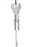 White & Silver Angel Wings Windchime - Mum Sadly Missed