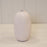 White Textured Vase 10cm X 10cm X 17cm