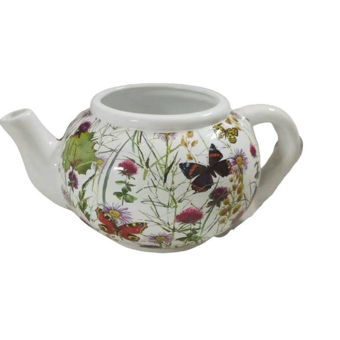 Wildflower Ceramic Teapot - 26.5×18.5×12cm