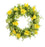 Wildflower Daisy Wreath x 38cm - Yellow