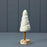 Slanted White Woollen Tree x 26cm