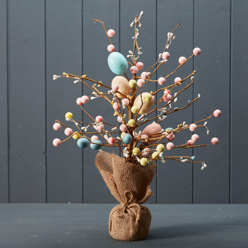 Multicolour Easter Egg Willow Tree x 45cm
