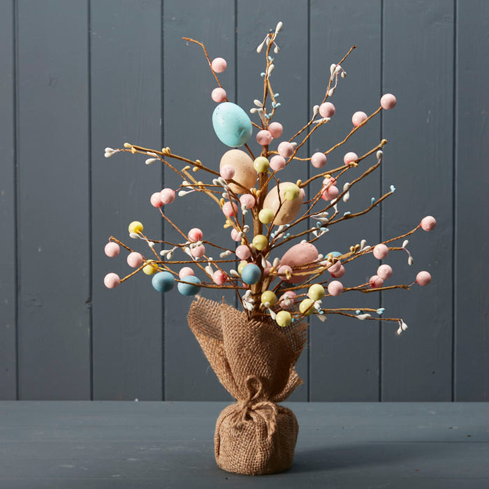 Multicolour Easter Egg Willow Tree x 45cm
