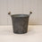 Zinc Pot with Hammered Finish and Ear Handles  D18.5cm H16.5cm