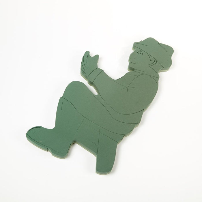 29 x 54cm Foam Shapes Angler - Small