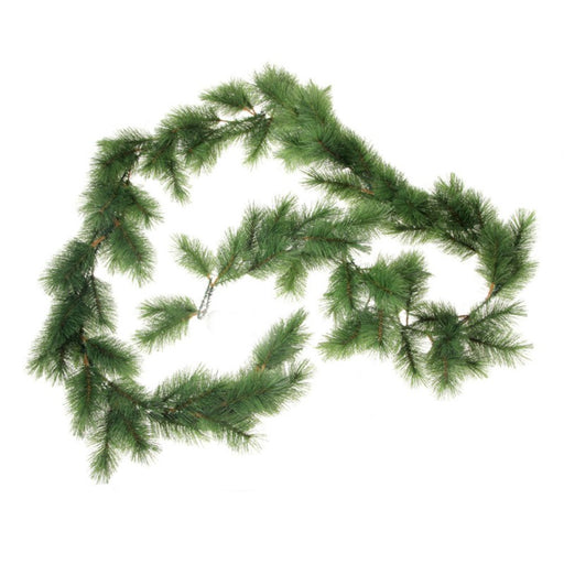Artificial Evergreen Mountain Garland - Green (110 tips, 275cm long)