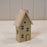Light Sage Green Wooden House Decoration - Height 16.5cm