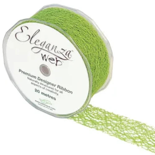 Web Ribbon 38mm x 20m - Lime