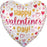 18inch Valentine Ombre Hearts Holographic
