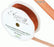 Woven Edge Ribbon 10mm x 20m - Copper