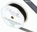 Woven Edge Ribbon 10mm x 20m - Black