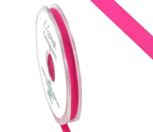 Grosgrain Ribbon 6mm x 20m - Fuchsia