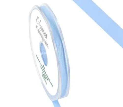 Grosgrain Ribbon 6mm x 20m - Light Blue