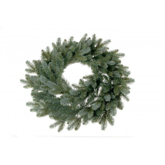 Blue Spruce Wreath Green (280 tips, 60cm diameter) — Artificial