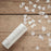 White Heart Biodegradable Confetti Cannon