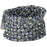 Classic Black Iridescent Corsage Bracelet R106