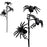 48cm - 3 Large Spider Stem