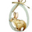 11cm Easter Bunny Egg Hanger - Blue