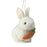 6.5cm Hanging White Bunny