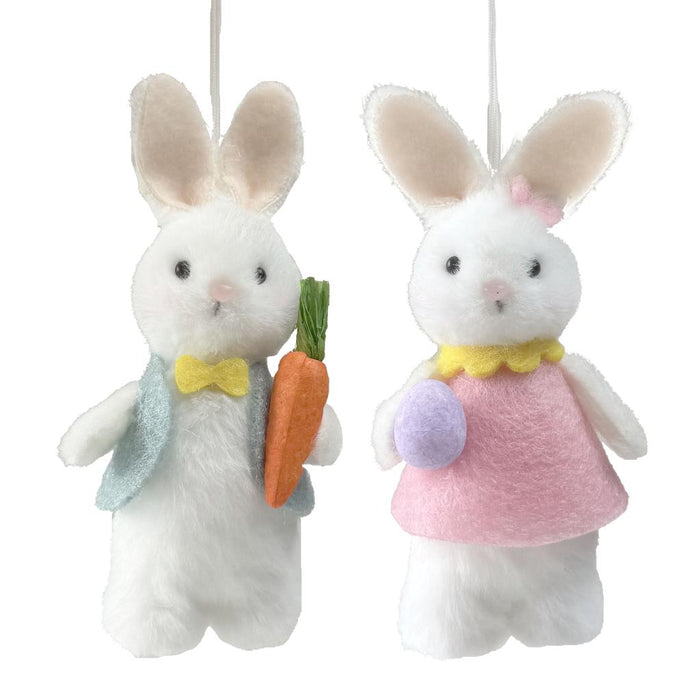 13cm Hanging Easter Bunny - One Selected At Random