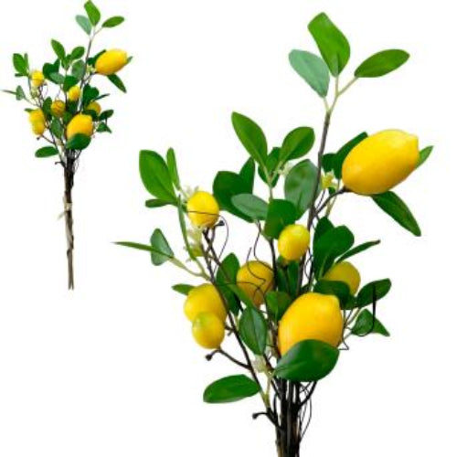 53cm Lemon & Foliage Bunch