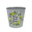 Galvanised Metal Lemon Pot - 17.5cm