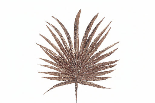29cm Glittered Palm Pick Rose Gold
