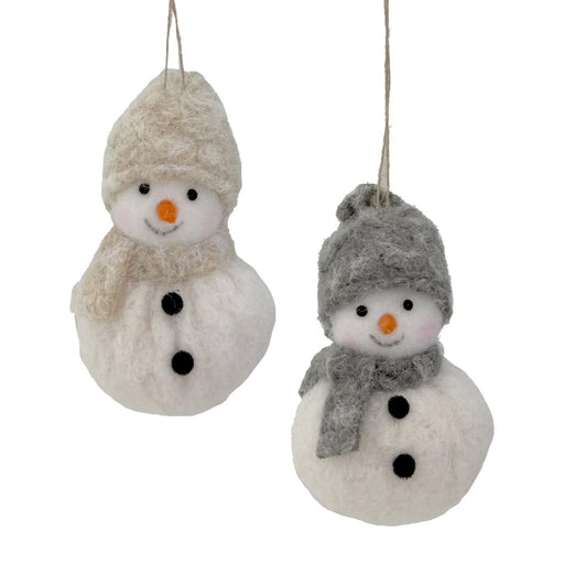 Nordic Snowman Bauble - One Picked at Random