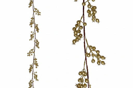 135cm Gold Rose hip Garland