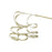 86cm Super Spiral Pick - Champagne