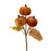 18cm Velvet Pumpkin Pick